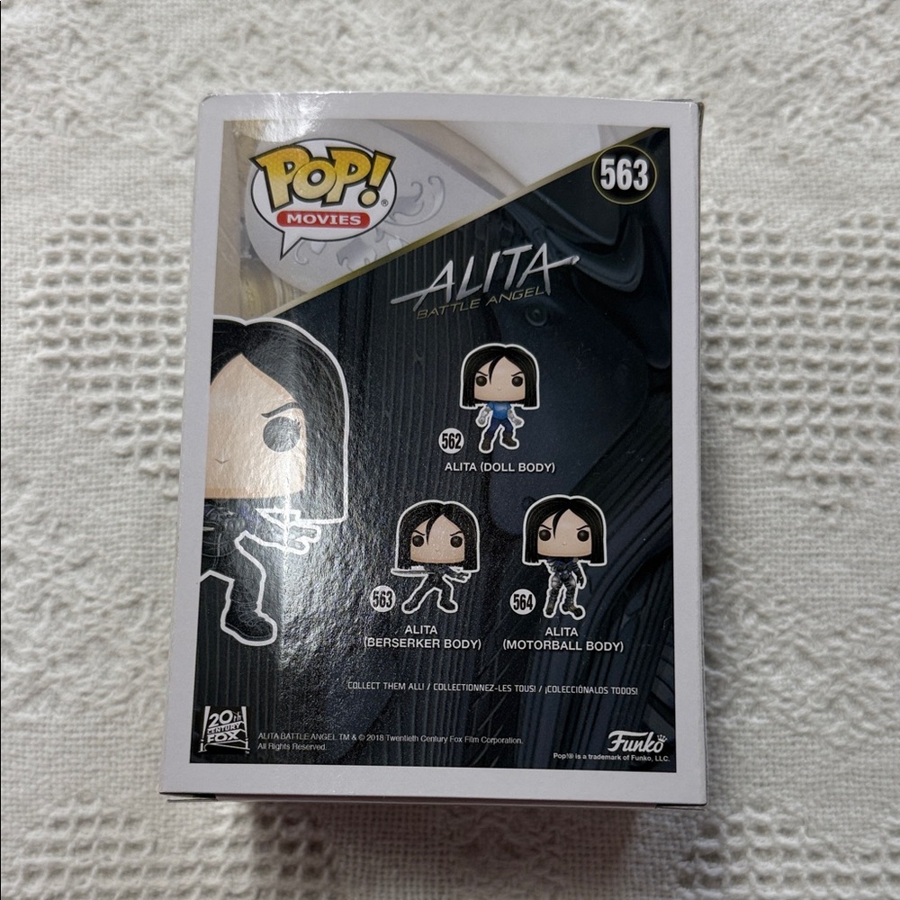 NIB Funko Pop! Alita (Berserker Body) Vinyl Figure 563 FYE Exclusive - Picture 4 of 6